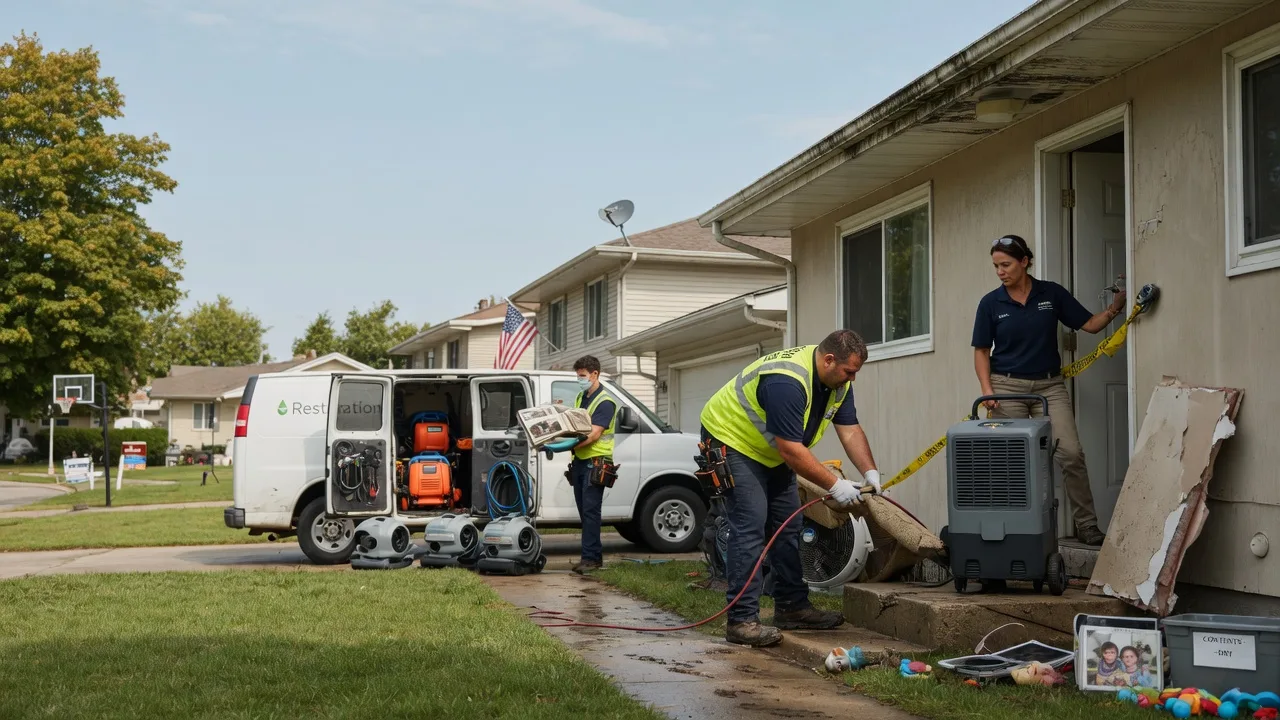 Water Damage Restoration in Fayetteville, TX near me